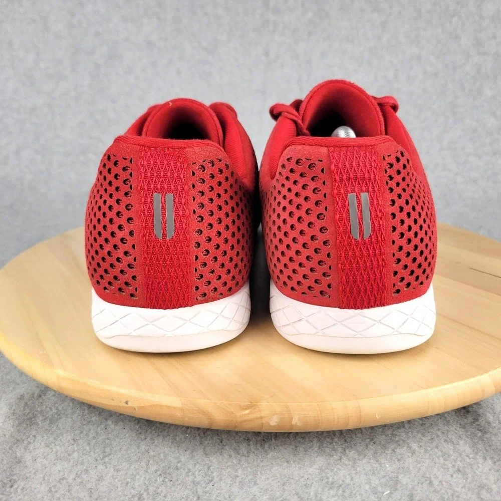 Nobull Mesh Trainer Men 14 Red Perforated Breathable Training Shoes